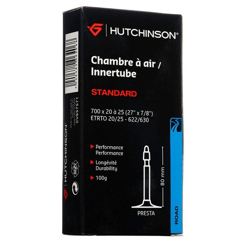 Camara Bicicleta Rodado 700x20/25 Valv Presta Muy Larga 80mm