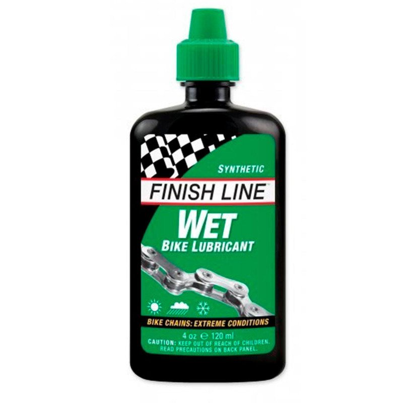 Lubricante Bicicleta Sintetico Finish Line Wet Lube 4oz Bora