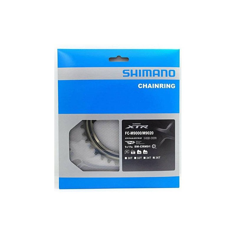 Engranaje Monoplato Mtb Shimano Xtr M9000 Bcd 96mm 36 Diente