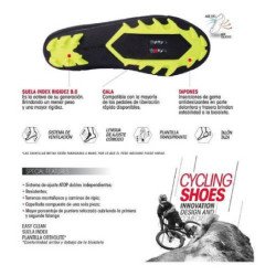 Zapatillas Mtb Ciclismo Metha Tigra Shimano Compatible Spd