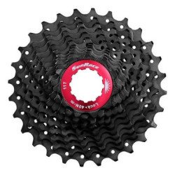 Piñon 11 Vel Bicicleta Ruta Sunrace Rx1 11-28 Black Bora