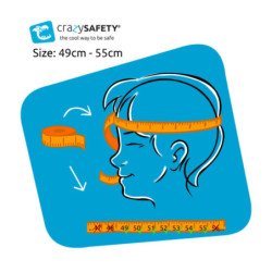 Casco Crazy Safety Oirignal Niño Niña Bicicleta Skate Dragon
