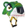 Casco Crazy Safety Original Niño Bicicleta Skate Tigre Verde