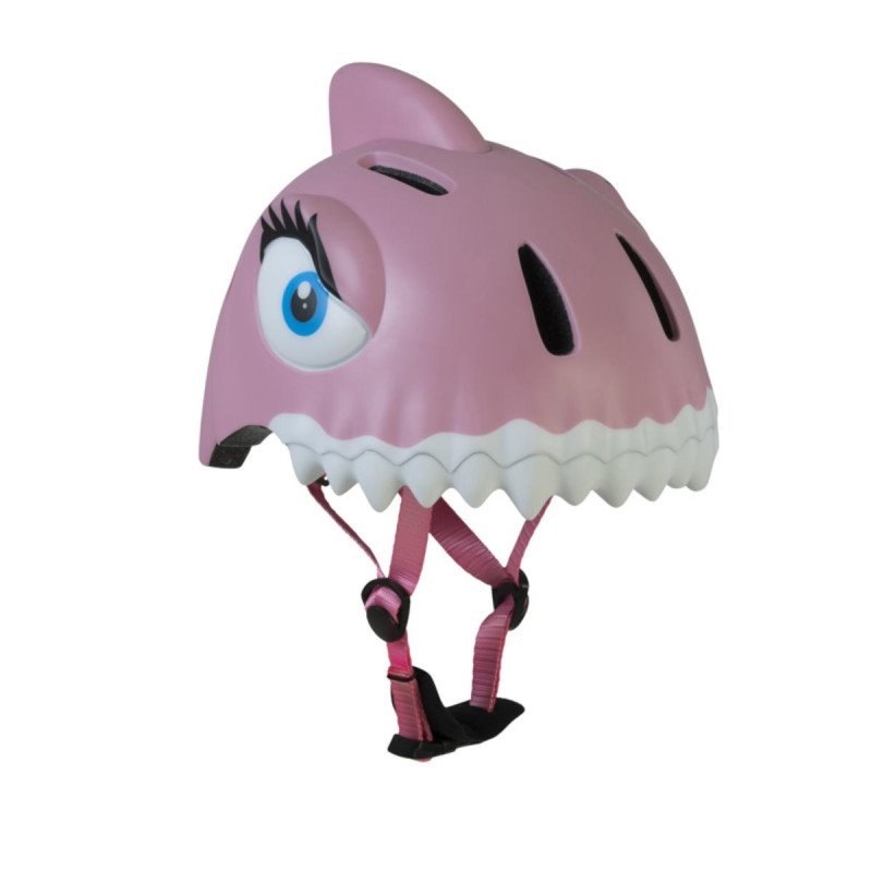 Casco Crazy Safety Regalo Niño Niña Bici Skate Tiburon Rosa Casco Crazy Safety Regalo Niño Niña Bici Skate Tiburon Rosa