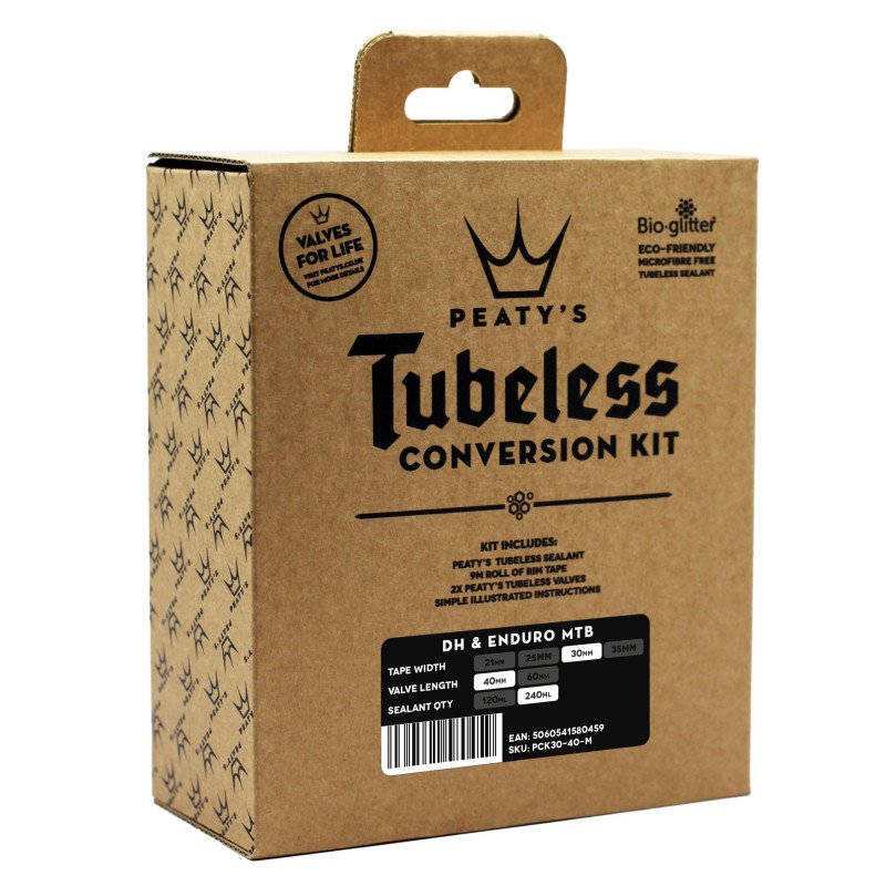 Kit Conversion Tubeless Bicicleta Mtb Dh Peatys 30mm Valvula Kit Conversion Tubeless Bicicleta Mtb Dh Peatys 30mm Valvula