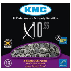 Cadena Bicicleta Kmc X10 10v Missing Link 116l Shimano Sram