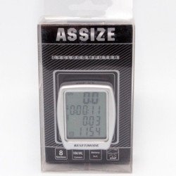 Ciclocomputadora Velocimetro Bicicleta Assize 8 Funciones