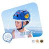 Casco Niños Infantil Bicicleta Crazy Safety Bici Dragon Blue