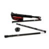Baston Trekking Trail Running Aluminio X Par Weis 3 Tramos