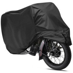 Funda Cubre Moto Grande Con Baul Bagún Uv 100% Impermeable