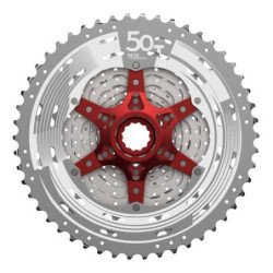 Piñon Sunrace 11 Vel 11 50 Compatible Shimano Mtb Mx8 Plata